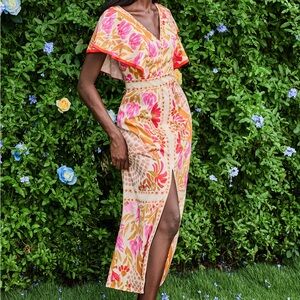 JardinVue floral maxi dress